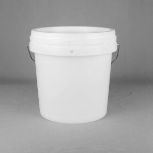 China Frost UV Resistant Plastic Paint Bucket with Handle on sale