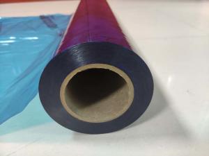 China 36'' 100' Air Conditioning Duct Polyethylene Blue Plastic Duct Wrap on sale