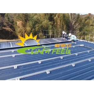 China Stainless Pitched Roof Mounting System 60m/S Max Wind Speed wholesale