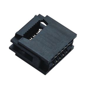 Buy cheap Female Pin Header 2.54 Mm Two Piece Style Pbt Black Tray 1u Ce Socket from wholesalers