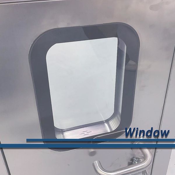 Swing Entry Access Pharma Cleanroom Hygiene Doors in Customized Color