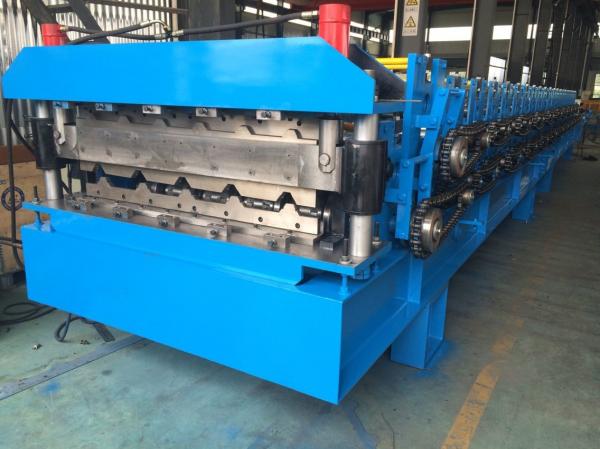 Quality Roofing Profile Double Layer Roll Forming Machine Automatically 380V 50Hz 3 Phases for sale