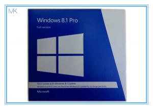 China OEM Package Windows 8.1 Pro 64 Bit With DVD + Key Card Windows 8.1 Full Retail Version on sale