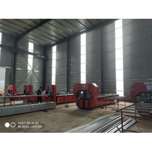 China High Speed Hydraulic Automatic 80 X 80 Square Tube Punching And Shearing Machine wholesale