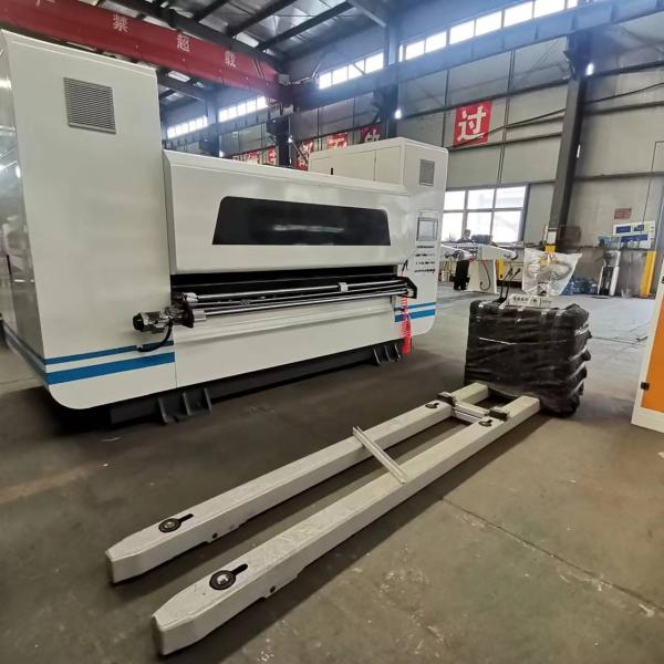1800mm Thin Blade Slitter Scorer Machine Cardboard Fully Automatic Servo