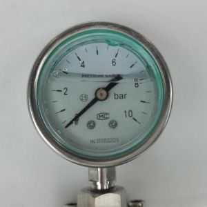 China 100Mpa Diaphragm Seal Digital Differential Pressure Gauge Stainless Steel wholesale