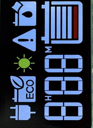 DFSTN 2.4 Inch LCD Display 18pin FPC SPI 128x64 COG LCD Module For Handheld Devices