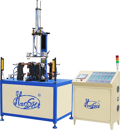 Multiple Head Automatic Welding Machine , Grilled Chicken Furnace Dc Spot Welder