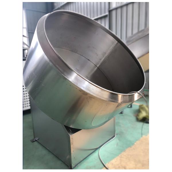 100kg/H Automatic Sugar Film Coating Machine Small Peanut Ball Making Machine