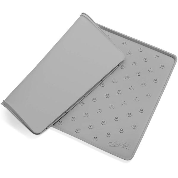 Customized Silicone Dog Cat Mat Non-stick Food Pad Waterproof Silicone Pet Feeding mat