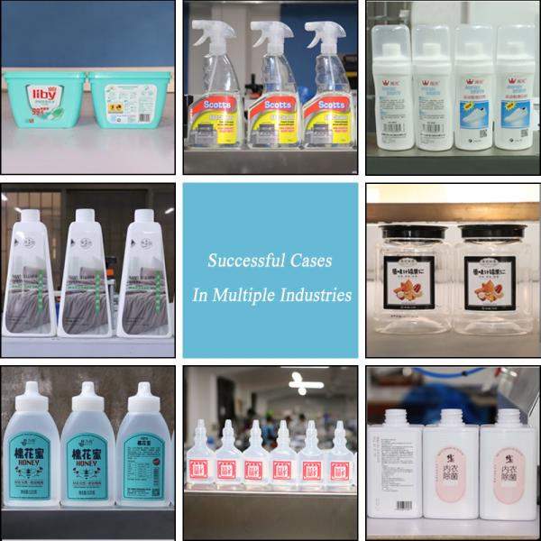 15mm Front and Back Side Bottle Labeling Machine for Case Packaging Requirements