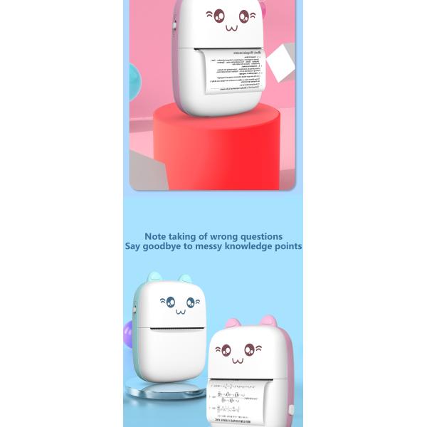 58mm Barcode Printer Machine 200dpi Pocket Mini Printer For Student