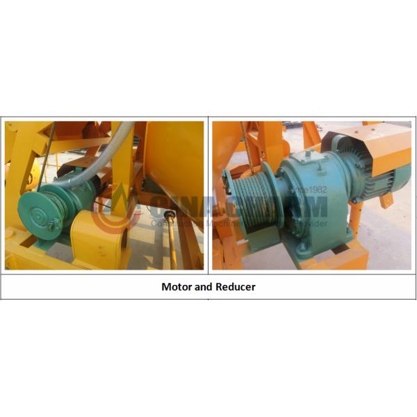 Self Loading Metering JZC350 Concrete Mixer 15m3/H Hopper Mixture Machine