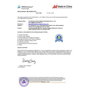OURUIDA CO.,LTD Certifications