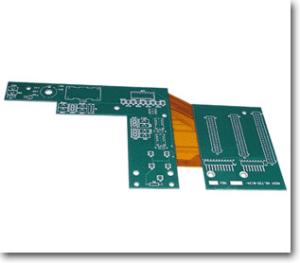 China 6 layer Rigid-flex PCB with Stiffener, FR4 and PI Material multilayer flexible rigid pcb multilayer flex rigid circuits wholesale