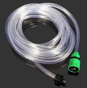 China Clear/green tint PVC for easy visual observation abrasion and weathering resistance PVC wire braided hose for sale wholesale