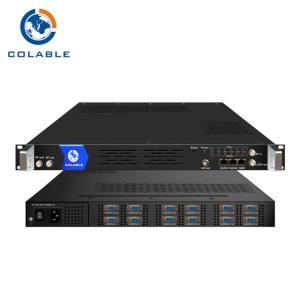 China Digital SD CVBS To DVB T Encoder Modulator With 24 Channel AV Input COL5184A wholesale