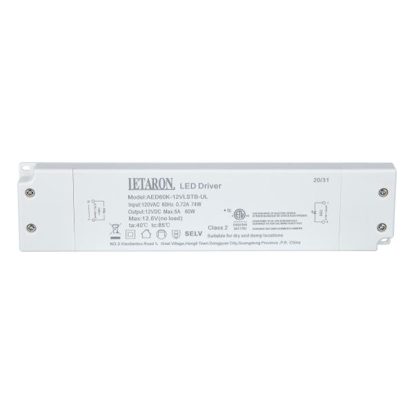 Constant Voltage Waterproof LETARON LED Driver Triac Dimmable