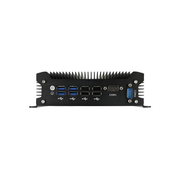 Side Mounting Fanless Industrial PC Computer Intel Core 8260u Coffee Lake Dual HDMI