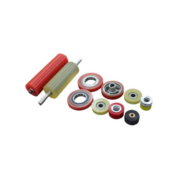 Customized Heavy Duty Polyurethane Industrial Wheels 95 A Shore Hardness PU Wheel