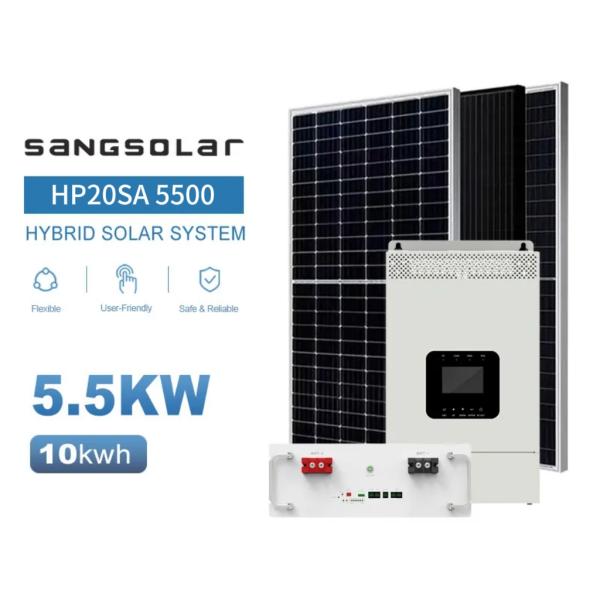 Sangsolar 3.5kw 5.5kw 48v 220v 230v Off Grid Solar Power System