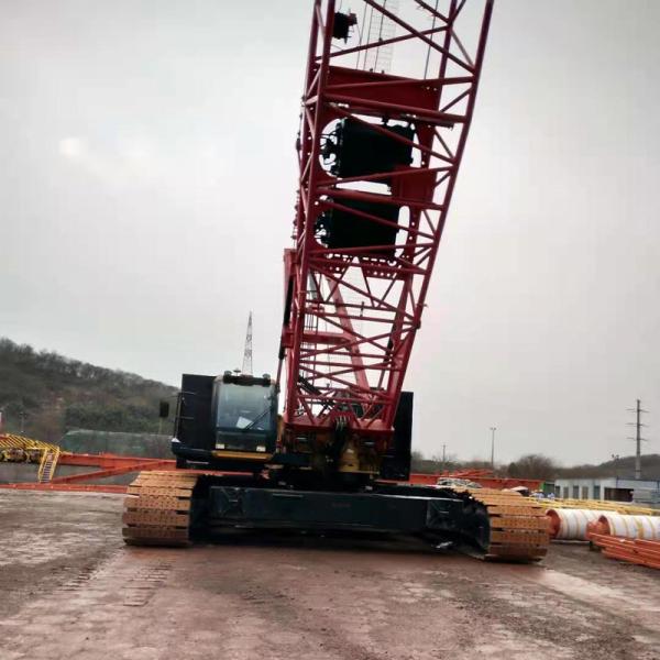 Quality 1820t·M Crawler Cranes 62m+60m Luffing Jib  For All Lifting Projects for sale