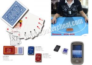 China Dal Negro Bridge Elite Marked Playing Cards For Wireless Spy Camera 3 Card Game wholesale