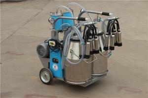 China 9JYT-8 Twin Buckets and Piston Pump Electric motor-driven mobile cow milking machine wholesale
