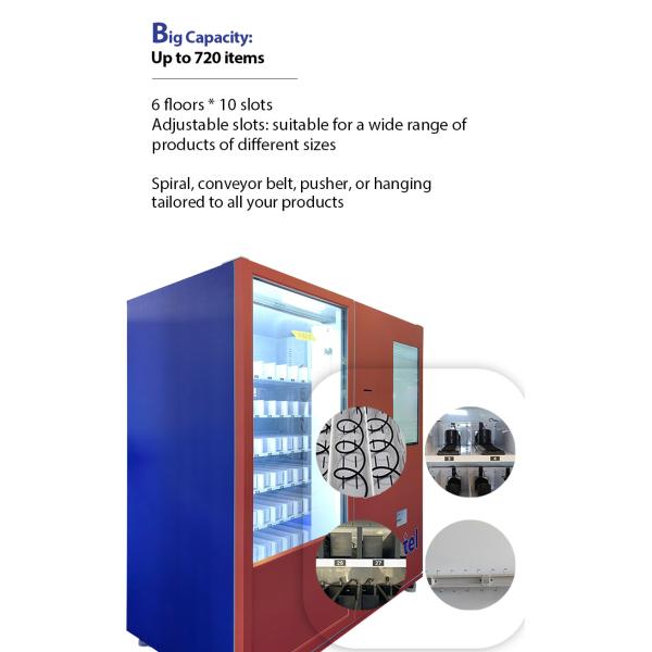 Smart 3C Electronics Vending Machine with 21.5 Inch Touch Screen