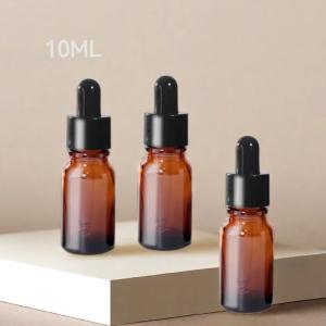 Buy cheap Brwon 10ml Glass Dropper Bottle For CBD liquids And Essential Oils from wholesalers