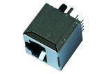 ARJ11G-MBSD-LU2 Vertical RJ45 Jack With 10 / 100M Magnetics , Router RJ45