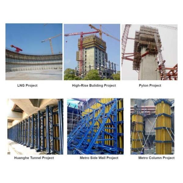 High Turnover H20 Beam Concrete Wall Formwork System For Large Area