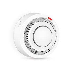 China Tuya Remote Control Wifi Smoke Sensor Home Smoke Detection Monitor Work With Amazon Alexa Google wholesale