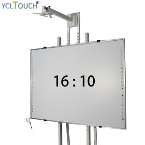 China 96 Inch Infrared Interactive Whiteboard 10ms For Multimedia Teaching wholesale
