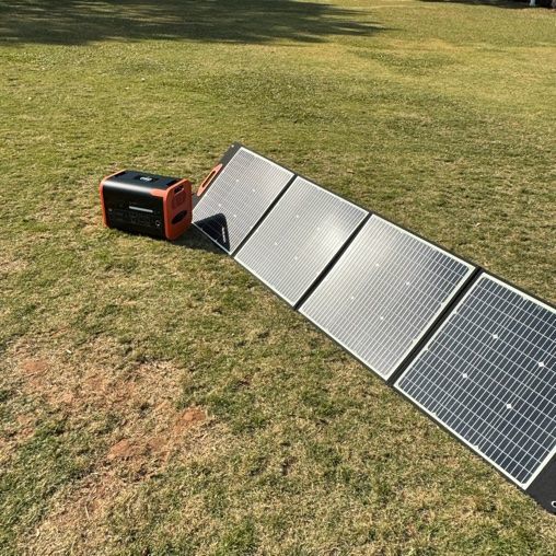 AT22 Household Energy Outdoor Portable Solar Power Station with LiFePO4 Battery 2200W