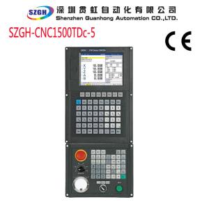 China Black Vertical CNC Lathe Controller I / O 56 x 32 With Macro Function USB interface wholesale