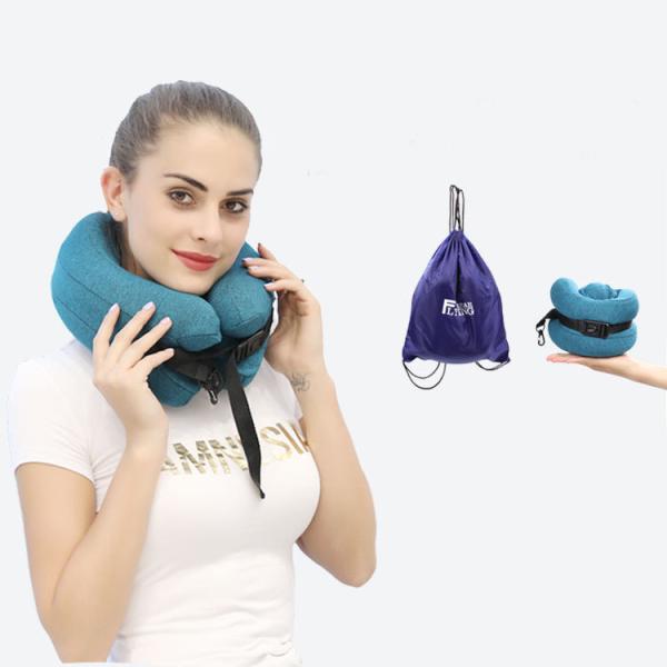 Soft Memory Foam Travel Neck Pillow U Shape For Neck Support , Lightweight