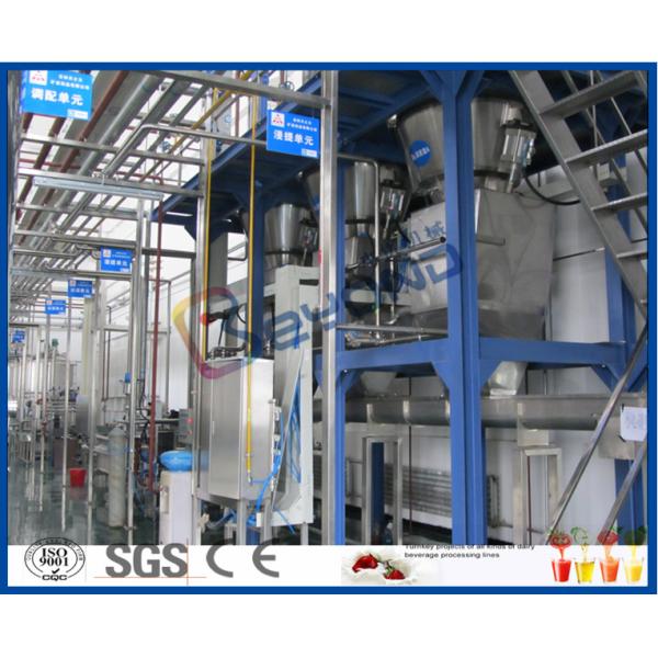 PLC Control Beverage Production Line For Tea beverage Manufacturing Industry