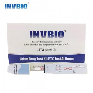China Medical Kit Etg Alcohol Test Urine Dip Card Mark Iso One Step Rapid Test wholesale