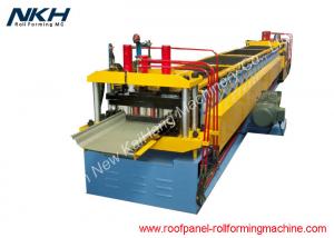 China Galvanized Sheet Metal Roll Forming Machines  , Standing Seam Metal Roof Machine on sale