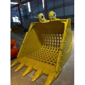 China Engineering DediPCed Compact Excavator Buckets 0.8-7 Cubic Meter Capacity wholesale