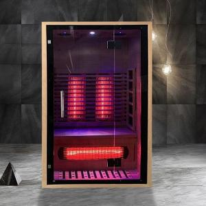China Full Spectrum Carbon Panel Heater Near Far Infrared Sauna For 2 People on sale