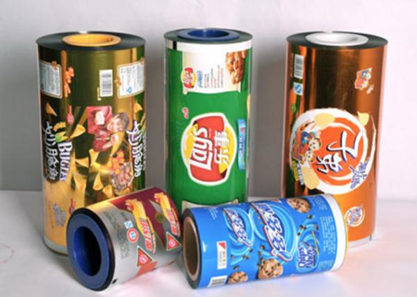 Quality OEM  Food Grade Plastic  Sealing Packaging Stretch Roll Film 80-125 Micron  Aluminum Foil Laminated Roll Films for sale