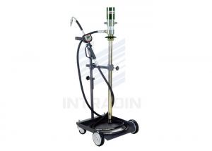 China 3 / 1 Air Powered Oil Pump With Wheels And Connection Hose , Pneumatic Barrel Pumps on sale