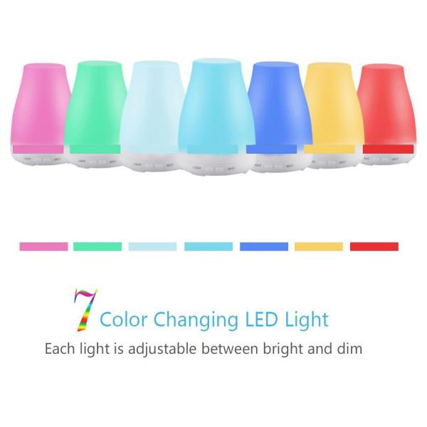 Colorful Warm Light Creative 120ml Disinfectant Diffuser Essential Oil Ultrasound Diffuser
