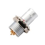 Push-pull Self-locking T2 8Pin Circular Connector Panel Fixed Plug Without