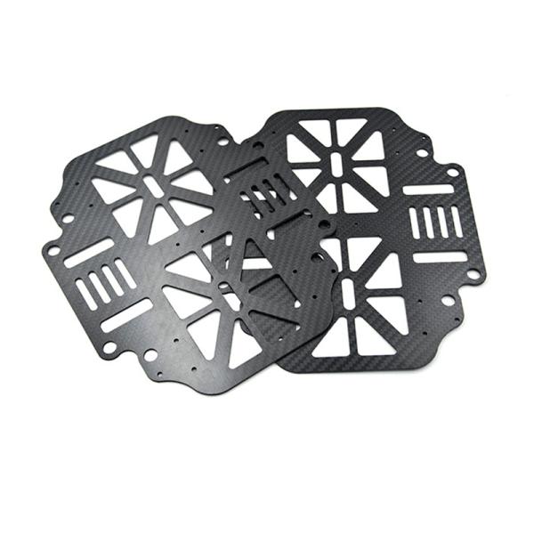 Custom 3K Machined Carbon Fiber Frame For FPV Racing Quadcopter Drone