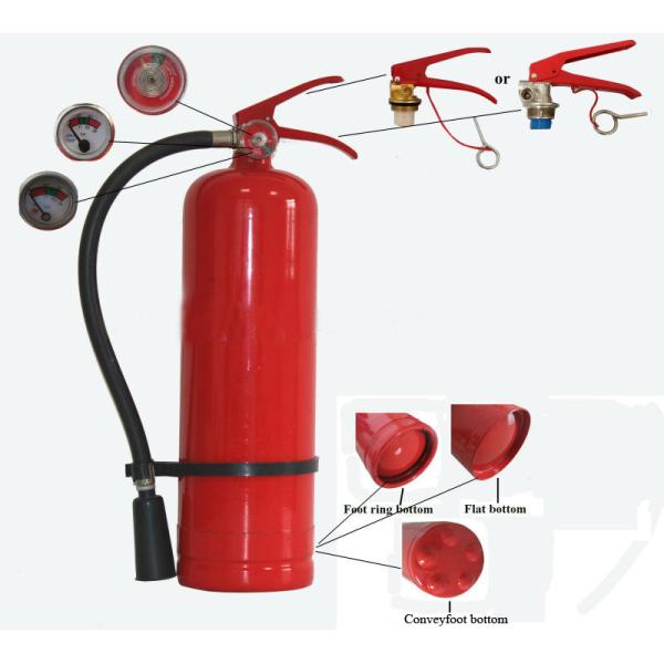 Portable Co2 Fire Extinguisher Easy Operate Lightweight For Gas Station