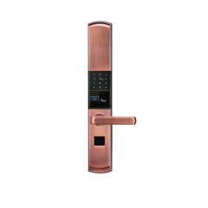 China Smart Security Mortise Size 370mm*79mm Electronic Digital Fingerprint House Door Lock on sale