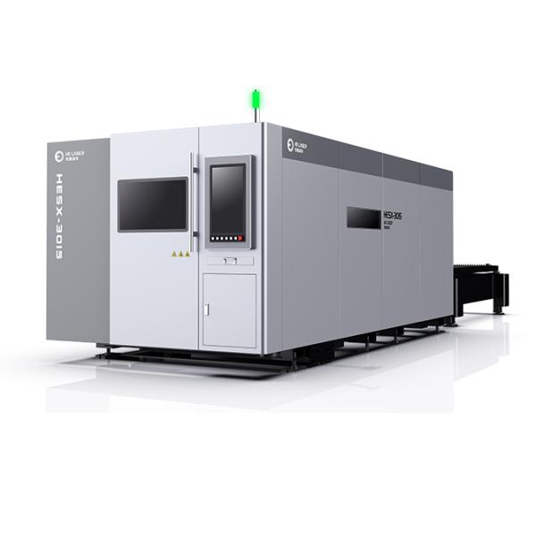 High Speed CNC Laser Cutting Machine / 6000W CNC Sheet Cutting Machine